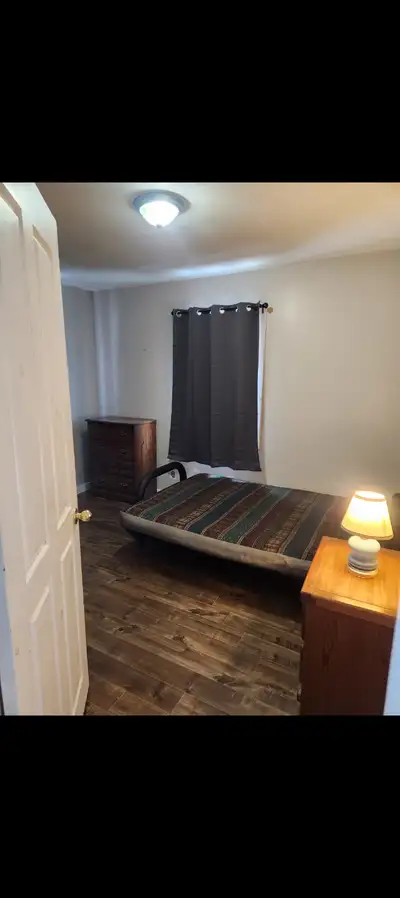 Includes full use of house and all amenities, to be shared with one other person. This is a cozy bun...