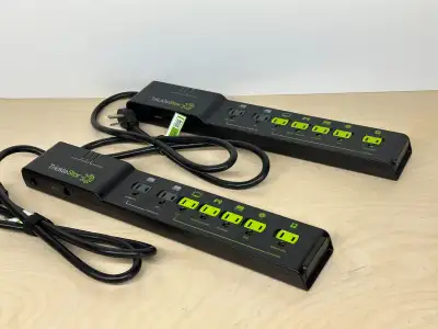 Two Tricklestar 7 Outlet Advanced PowerStrips, View more