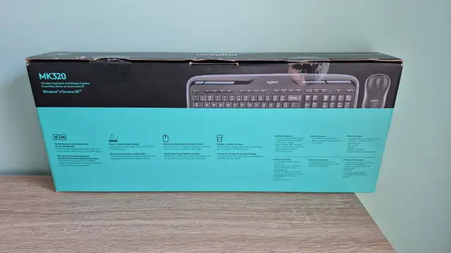 Logitech MK320 Wireless Keyboard and Mouse Bundle64840236235139121