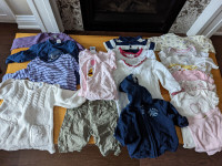 6-12 month girls clothes - 18 items