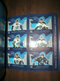 2004 Ritomouski season ticket booklet complete W/Crosby RC