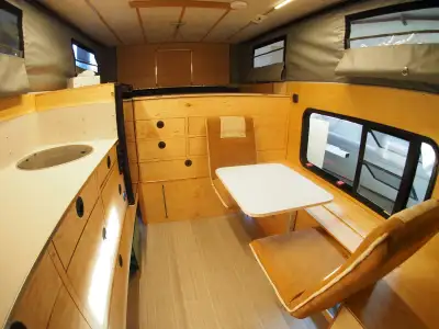 High quality custom build with serious boondocking capabilities. Lots of details here: ...