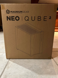 MagniumGear Neo Qube, Black (Powered by Phanteks) Gaming PC Case