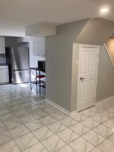 Beautiful large basement apartment located near Rutherford Go Station and other amenities. Has seper...