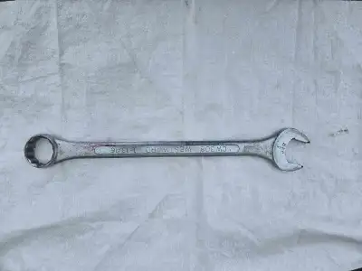 Westward 1-13/16” combo wrench (open end + 12-point box end). Used condition — minor wear, still ful...