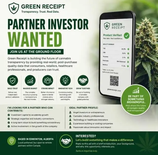 investor partner opportunity