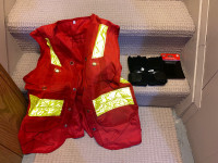 New! Safety Vest and Gloves - Both for $10
