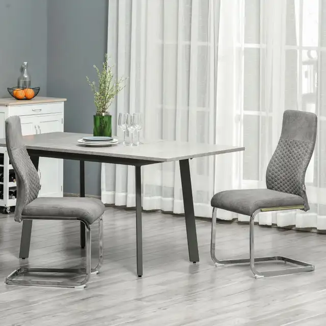 Microfibre anti-scratch dining Chair High Back Accent Chair  in Chairs & Recliners in Markham / York Region - Image 10
