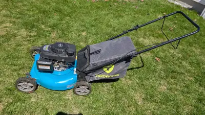 Yard works with Honda engine lawnmower for sale. $160 o.b.o., View more