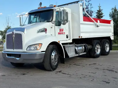 Hello i want to sale my 2012 kenworth tadem dump truck. Automatic transmission. Michelin tires 70% t...