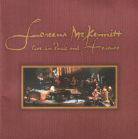 LOREENA McKENNITT 2 CD Set - Recorded LIVE in Paris / Toronto