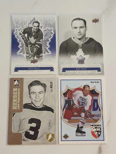 Red Kelly hockey cards , View more