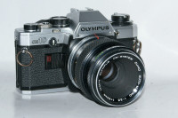 * Olympus OM10 with 50mm f3.5 lens