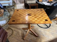 Antique slid wood table