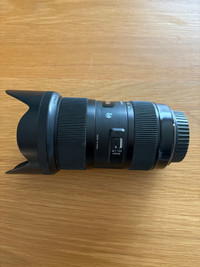 Sigma 18-35mm f1.8 for Canon EF