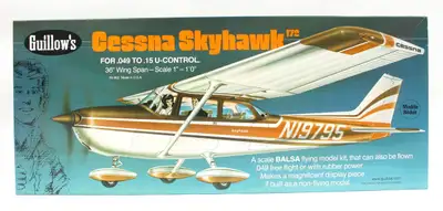 It's a nice size kit, 36 inch wingspan, with build options for control line with a .15 glo engine, f...