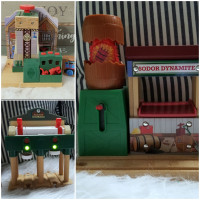 Thomas The Train Buildings $40 Each Retired