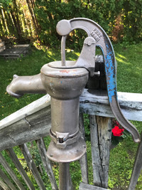 Pompe à eau manuel 