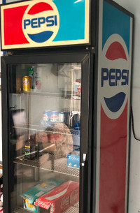 Pepsi Cooler fridge.