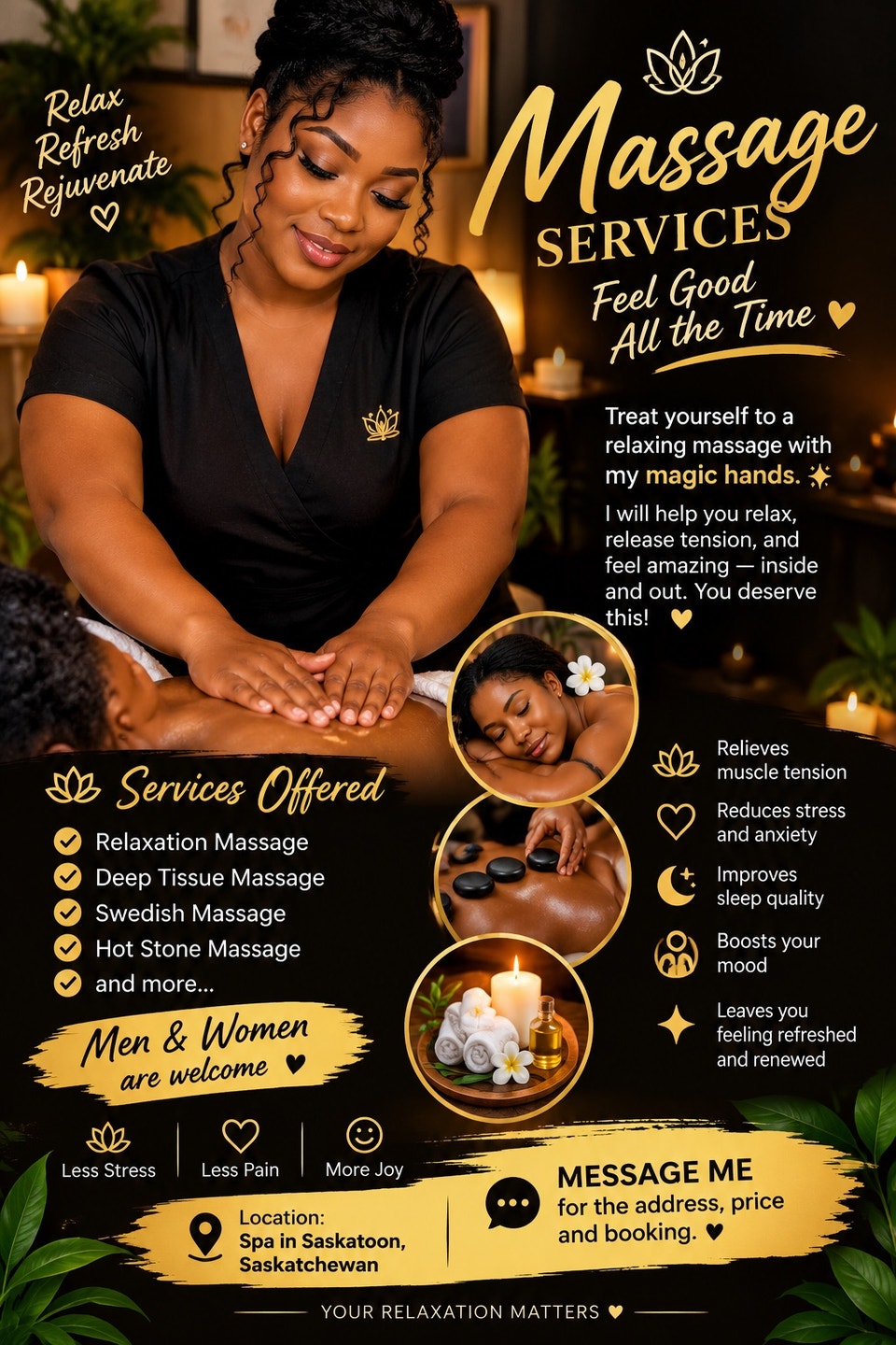 Professional Massage Therapy – Relax, Refresh | Massage Services ...