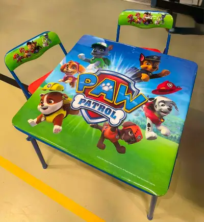 Paw Patrol Table with Chairs, View more