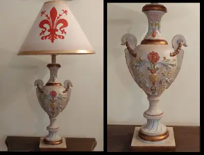 Genuine Goldleaf Lamp 33.5" – LED bulb equipped, View more