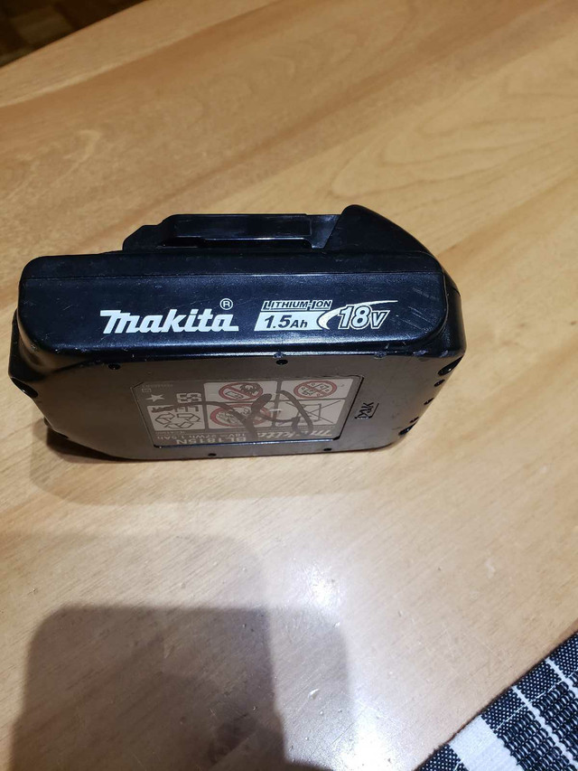 Batterie Makita dans Outils électriques  à Ville de Montréal - Image 2