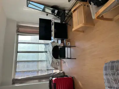 For 40 years or older only. Studio steps from metro Sherbrooke, downtown Montreal. For two months on...