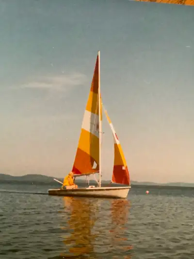Laser 2 1980’s good condition stored inside many years. Main sail,jib,spinnaker, harness, ropes all...