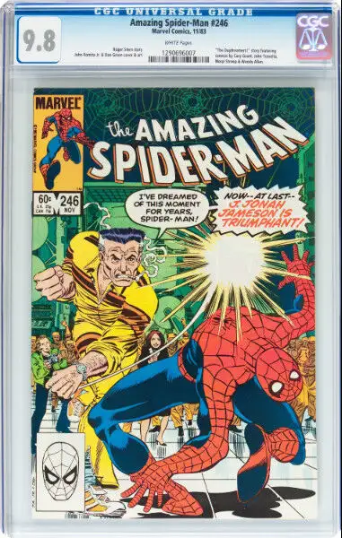 AMAZING SPIDERMAN 246 CGC GRADED 9.8, View more