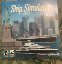 ship simulator game PC CD-ROM software