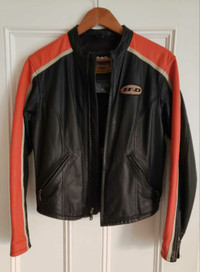 Veste Harley-Davidson en cuir Femme small