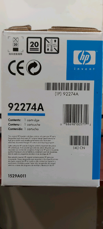 Cartouche encre noir HP 74A 92274A compatible Laser Jet 4L 4ML 4 in Printers, Scanners & Fax in Longueuil / South Shore - Image 5