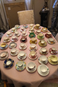 **37 NOW 35 ** ANTIQUE TEA CUPS*** EACH PRICE--- Could be used