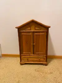 Small Bamboo Cabinet