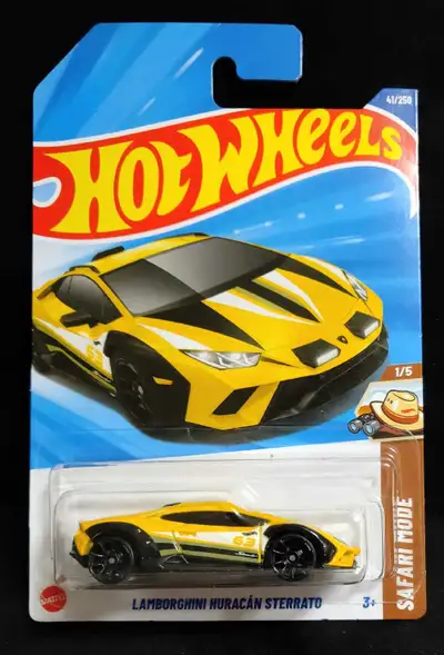 ATTENTION HOT WHEELS COLLECTORS!!! Lamborghini Huracan Sterrato (Yellow) - $6 or open to Trades for:...