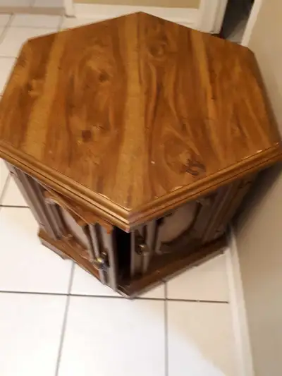 hexagon side table height 20 inches, View more