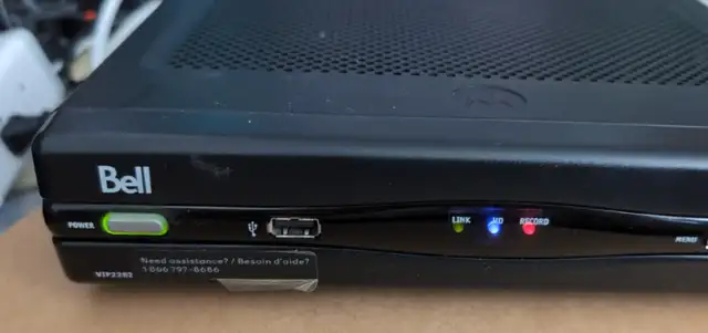 Motorola Bell VIP 2262 HD PVR Cable Box As iS in Video & TV Accessories in City of Toronto - Image 5