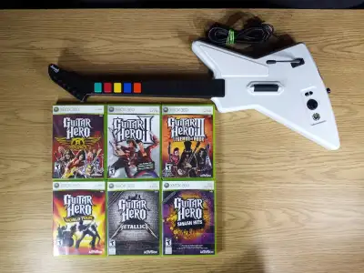 Guitar Hero Metallica Avec Guitare Xplorer Et 5 Autres Jeux, View more