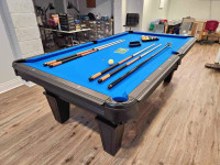 New pool tables and game room furniture