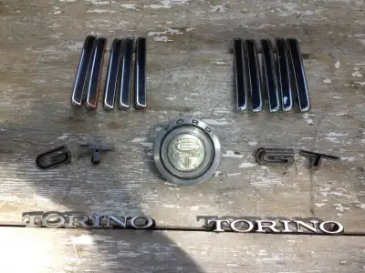 EMBLEMS, head light lenses,housings, and replacement parts. VINTAGE 1934 to 1977 text or phone with...