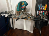 Makita 10-in 13A Sliding Compound Mitre Saw LS1013 with stand