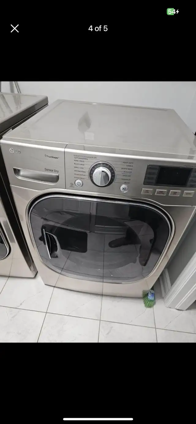 LGxlarge front load washer electric dryer set  in Washers & Dryers in Mississauga / Peel Region - Image 3