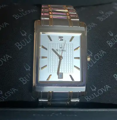 Men’s Watch - Bulova 98D005 Two Tone - New Battery, View more