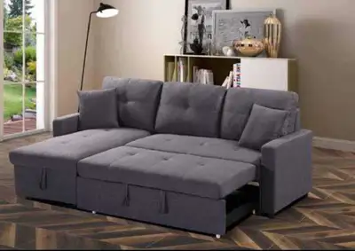 3 seater sectional sofa with pull out bed, View more