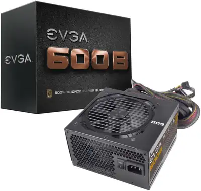 New EVGA 600 B Computer Power Supply (Orleans), View more