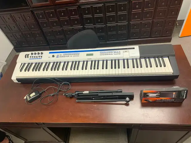 Casio Privia PX-5S Stage Piano – 88 Keys Weighted + SKB Hard Cas in Pianos & Keyboards in City of Toronto - Image 2