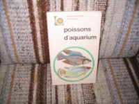 LIVRE DE POCHE POISSONS D'AQUARIUM LAROUSSE