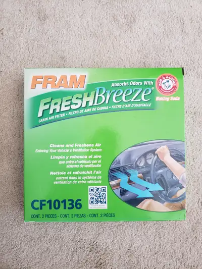 BNIB - FRAM Cabin Filter, CF-10136. purchased for my GM vehicle. got in an accident before I could i...