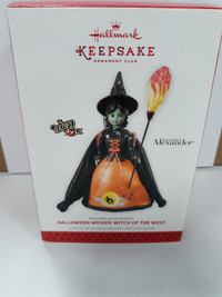 Hallmark Keepsake Ornament Halloween Wicked Witch of West Wizard
